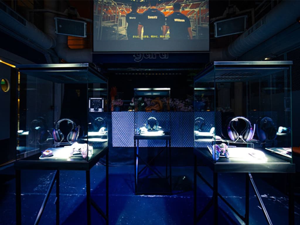 KAKASHI France OEM gaming headset case study side product display