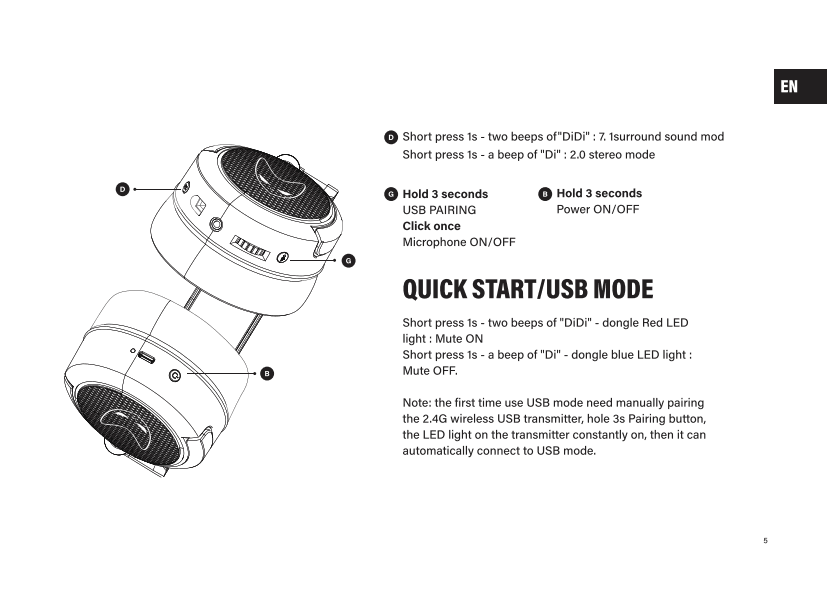 X3 Spain OEM gaming headset case study Type-C dongle and startup mode
