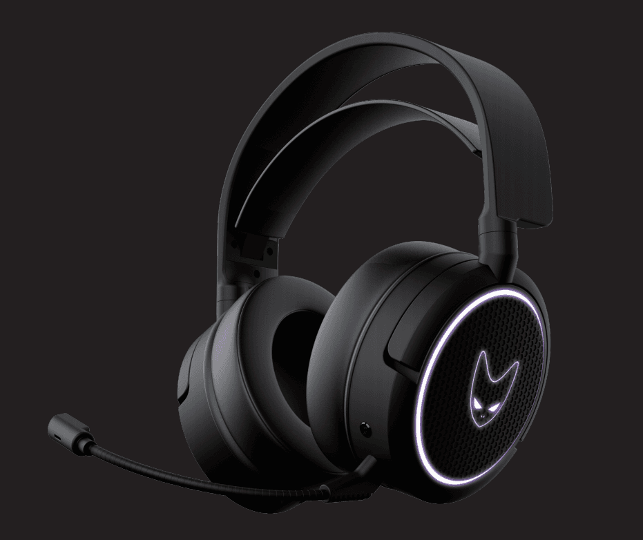 X3 Spain OEM gaming headset case study product angle view