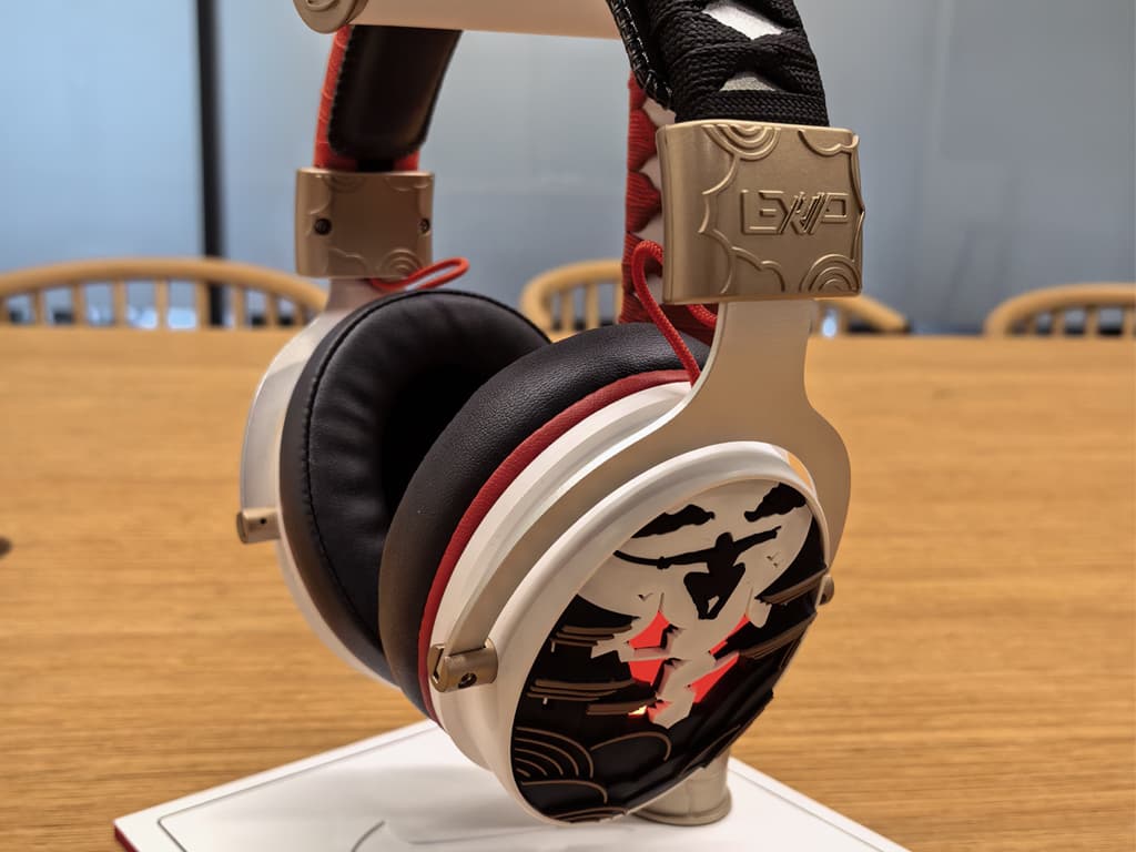 AC France OEM gaming headset case study side profile product detail