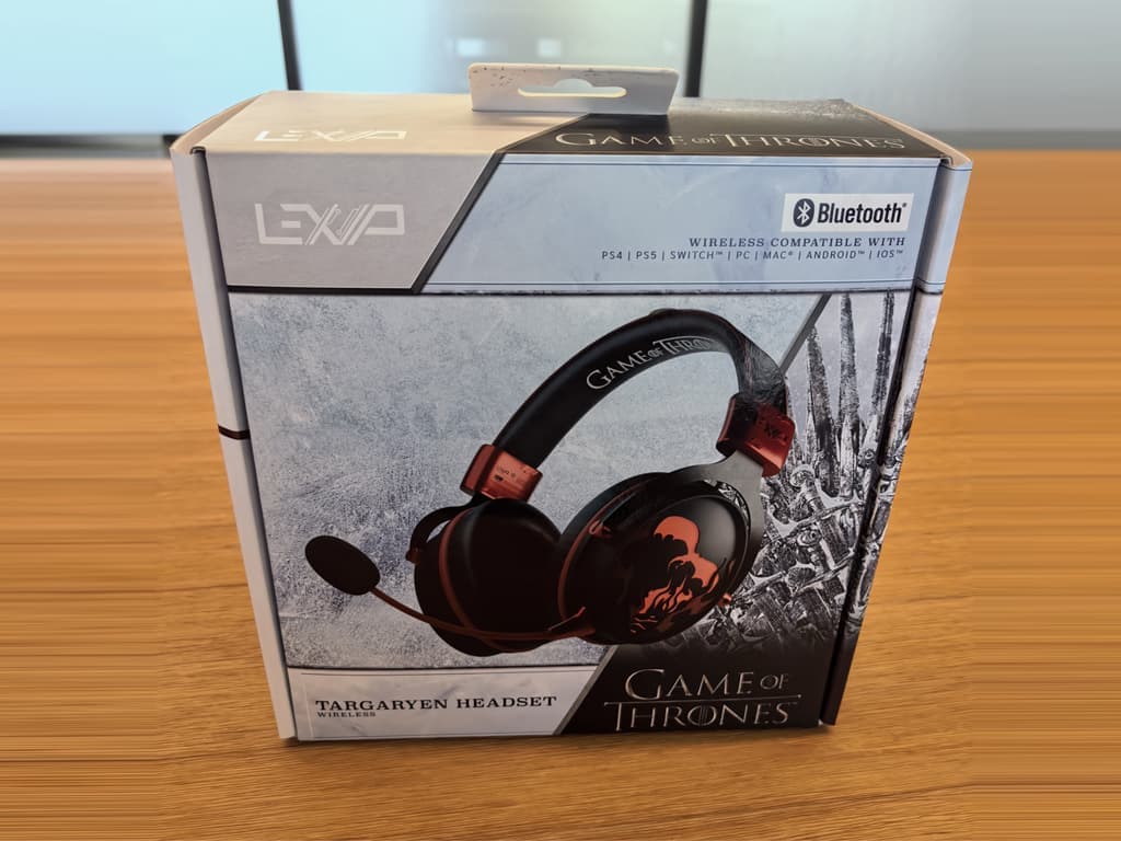 GOT France OEM gaming headset case study retail box front view
