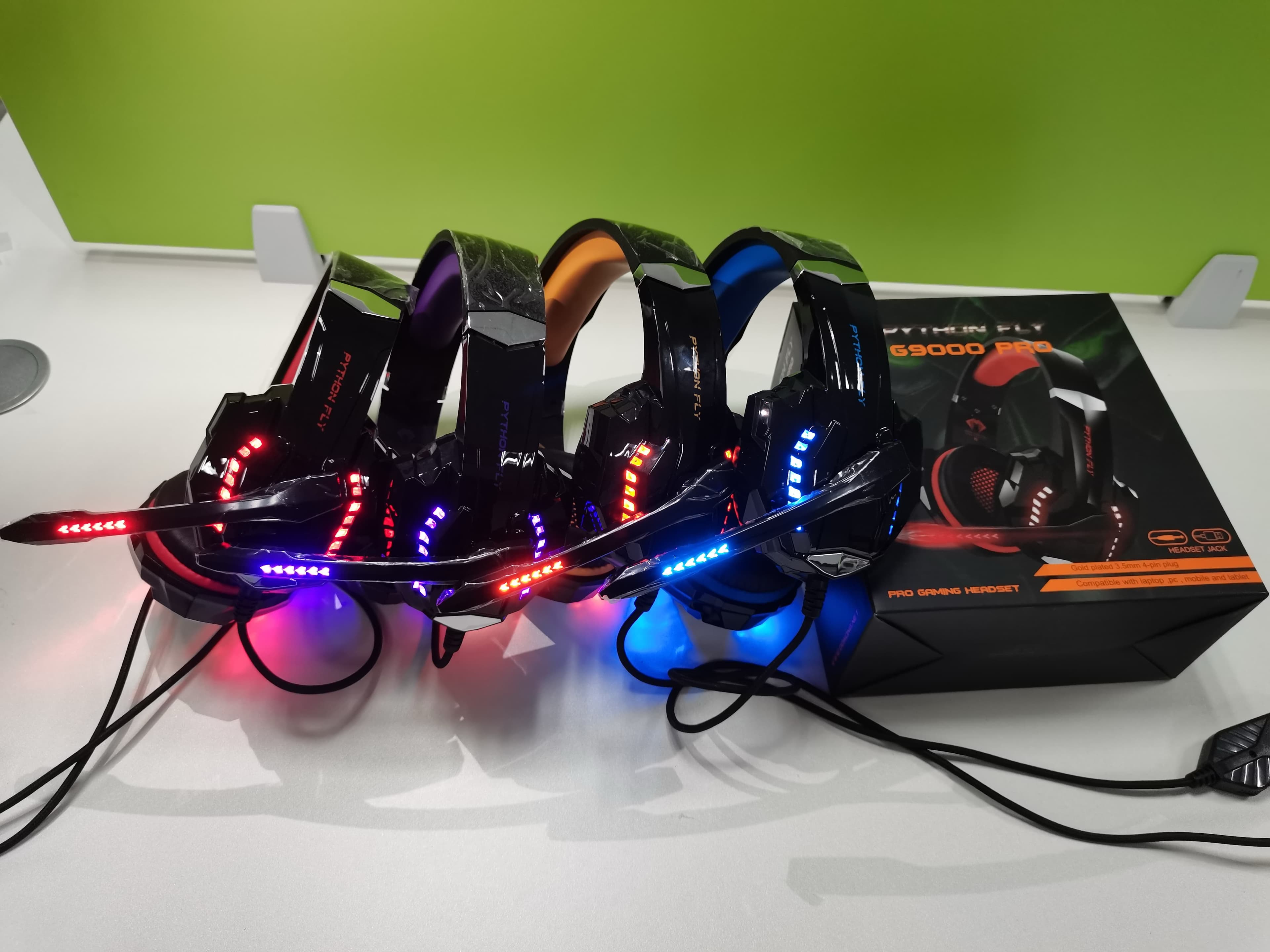 G9000pro OEM gaming headset case study packaging customization