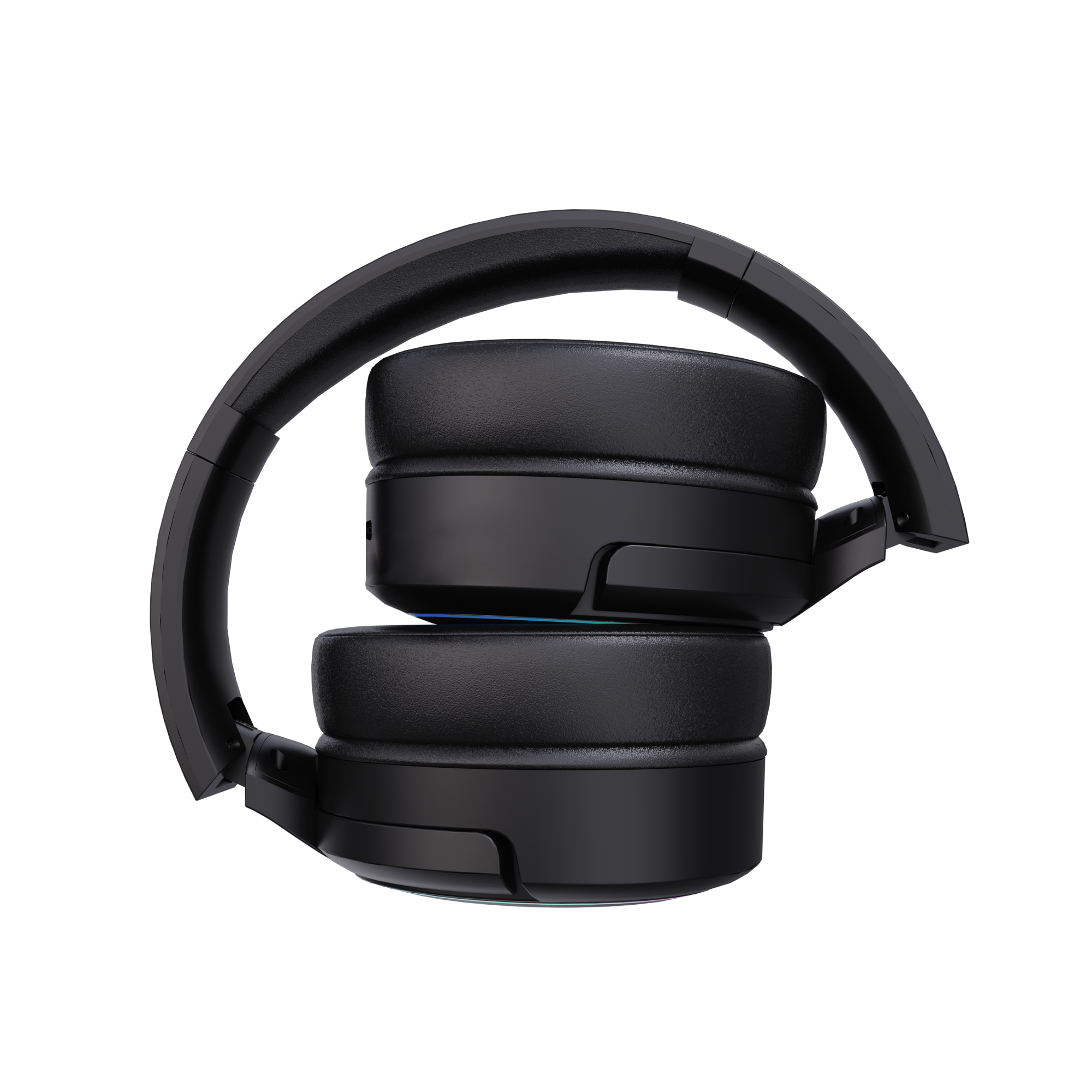 WH6-BT headband and earcup structure close-up for production consistency review