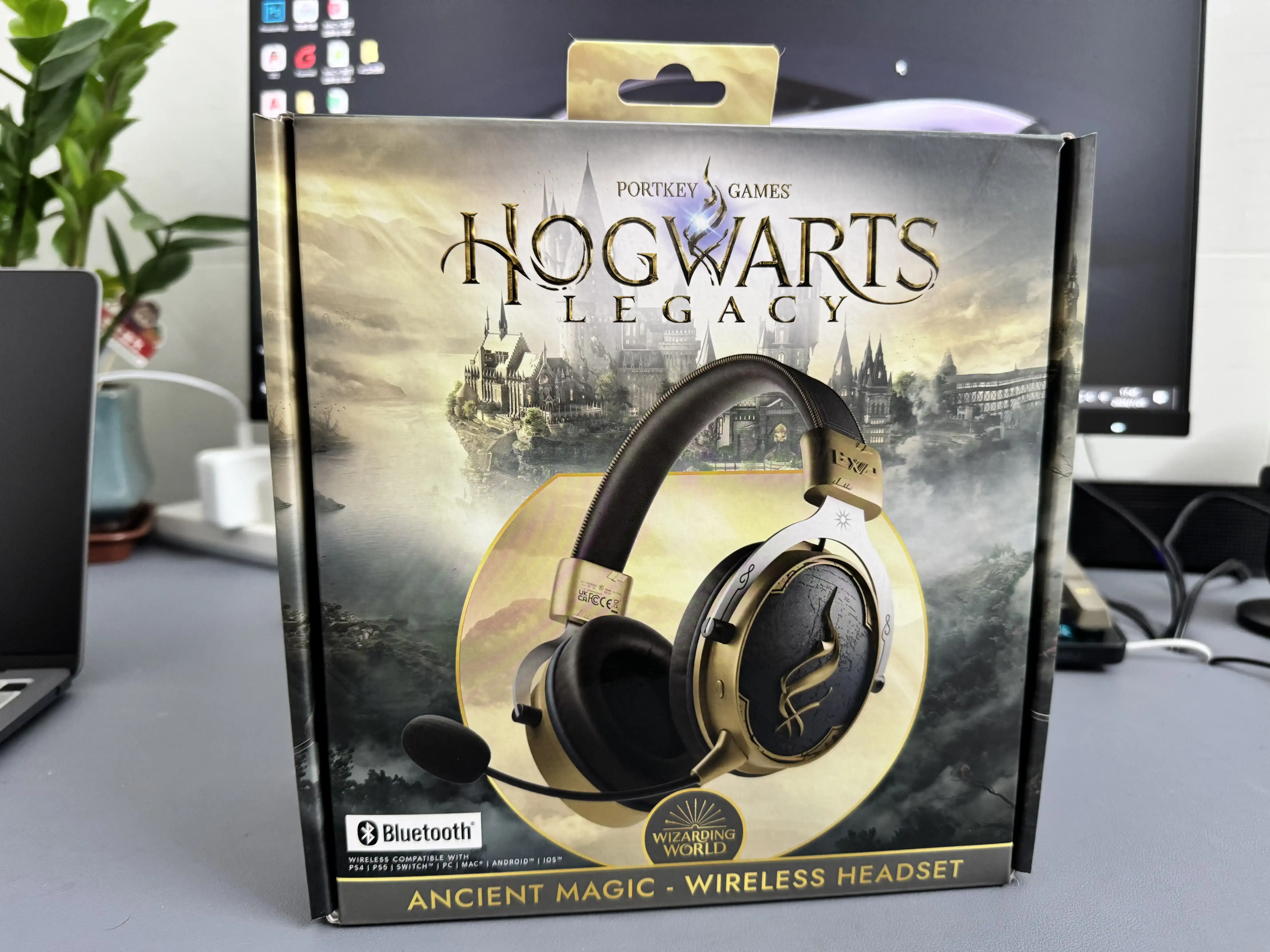 HOG France OEM no-RGB gaming headset retail box front view